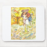 Sparky Dog goes to medical school Mouse Pads