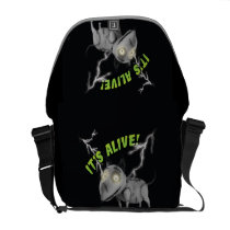 Sparky: It's Alive Messenger Bag at Zazzle