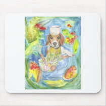 Sparky The Chef Mouse Pads