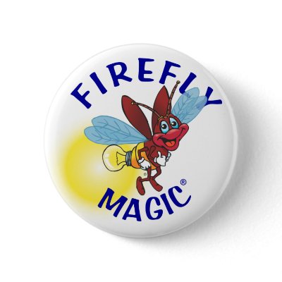 "Sparky" the Firefly Button by Firefly_Magic