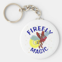 Sparky the Firefly Key Chain