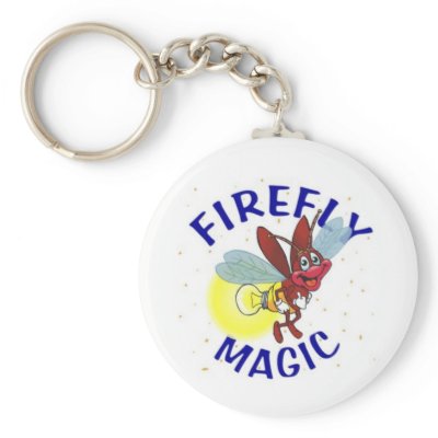Sparky the Firefly Key Chain by Firefly_Magic