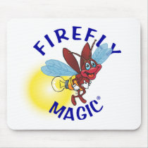 "Sparky" the Firefly Mousepad by Firefly_Magic "Sparky" the Firefly Mousepad