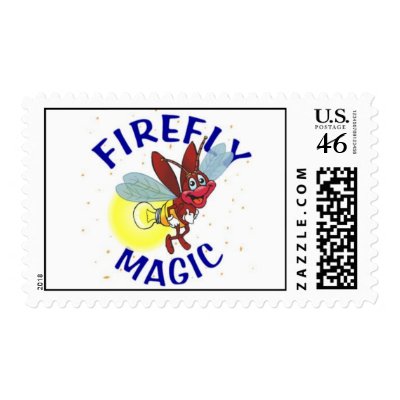 Sparky the Firefly Stamp by Firefly_Magic