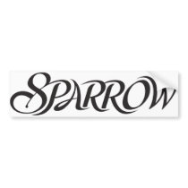 Sparrow Bumper Sticker bumper stickers