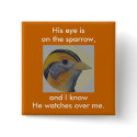 Sparrow Button, Square