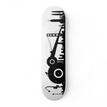 Sparrow city skate deck