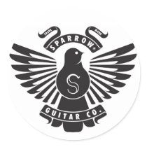 Sparrow Emblem Sticker