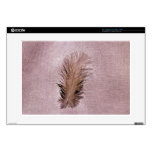 Sparrow feather decals for 15" laptops