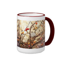 Sparrow in a Crab Apple Tree Mug
