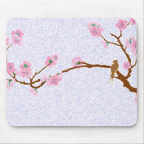 Sparrow on Tree 5 - Mousepad