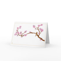 Sparrow on Tree - Greeting Card