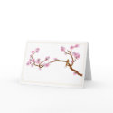 Sparrow on Tree - Greeting Card by DConger Sparrow on Tree - Greeting Card