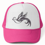 Sparrow Pink and white trucker hat