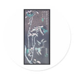 Sparrows and Camellias in the Snow circa 1830's stickers