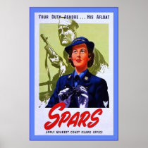 SPARS~Vintage World War 2 Print