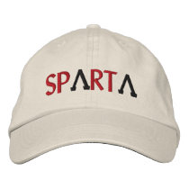 Sparta Embroidered Baseball Caps