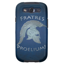 Spartan Battle Trojan Greek Warrior Silver Samsung Galaxy SIII Cases