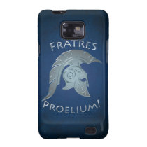 Spartan Battle Trojan Greek Warrior Silver Samsung Samsung Galaxy Cases