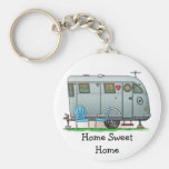 Spartan Camper Trailer RV HSH Keychains