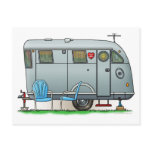 Spartan Camper Trailer RV Postcards