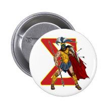 SPARTAN HOPLITES PINBACK BUTTON