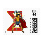 SPARTAN HOPLITES POSTAGE STAMP