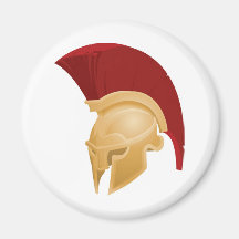 Spartan or Trojan helmet Magnet