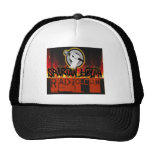 Spartan Youth Radio Grunge On Fire Design Trucker Hats