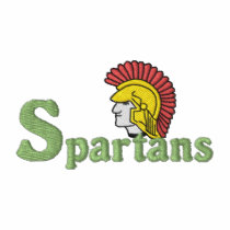 Spartans embroidered shirts