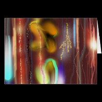 "Spasmic Anomaly" Horizontal Card cards