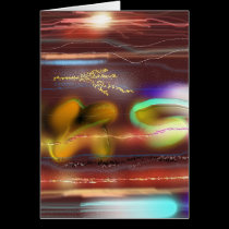 "Spasmic Anomaly" Vertical Card cards