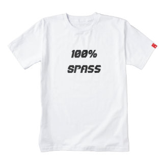 Spaß 100% playera zazzle HEART
