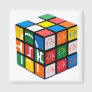 Spatula City Cube Square Magnet