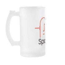 Spatula City Frosted Glass Mug