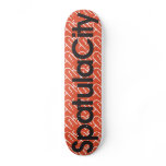 Spatula City Redhead Deck Custom Skate Board
