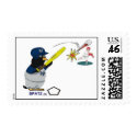 SPATZ BASEBALL HOME RUN postage by nethead SPATZ BASEBALL HOME RUN postage