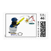 SPATZ BASEBALL HOME RUN postage
