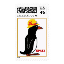 SPATZ, CONSTRUCTION WORKER postage