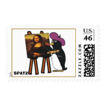 SPATZ, THE ARTIST postage