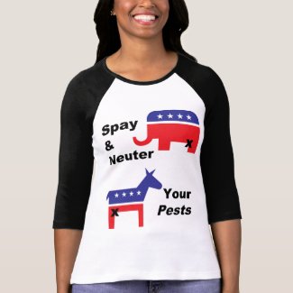 Spay and Neuter Your Pests Shirt