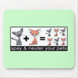 Spay and Neuter Your Pets Mousepad