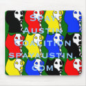Spay Austin Coalition mousepad by syancey Spay Austin Coalition mousepad