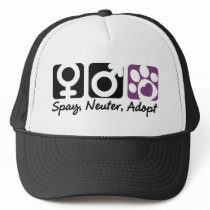 Spay, Neuter, Adopt Hats