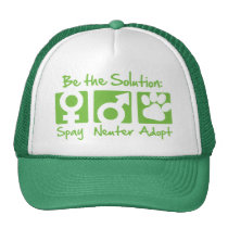"Spay, Neuter, Adopt" Hat hats