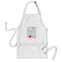Spay Neuter Adopt Love 2 Aprons