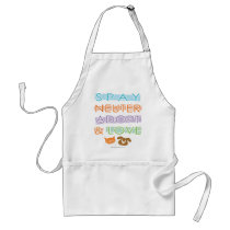 Spay Neuter Adopt Love aprons