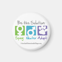 "Spay, Neuter, Adopt" Magnet magnets