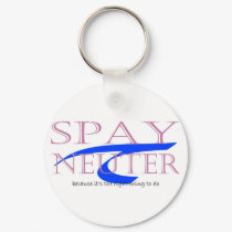 spay neuter keychain