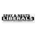 Spay & Neuter Liberals